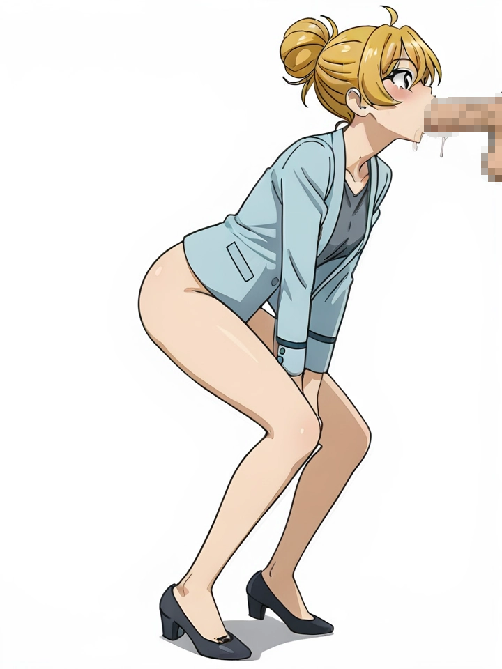 【キャラ別エロ画像】笑顔のたえない職場です。｜佐藤楓の2次元エロ画像＆エロイラスト 56枚まとめ 笑顔のたえない職場です。 - (1)